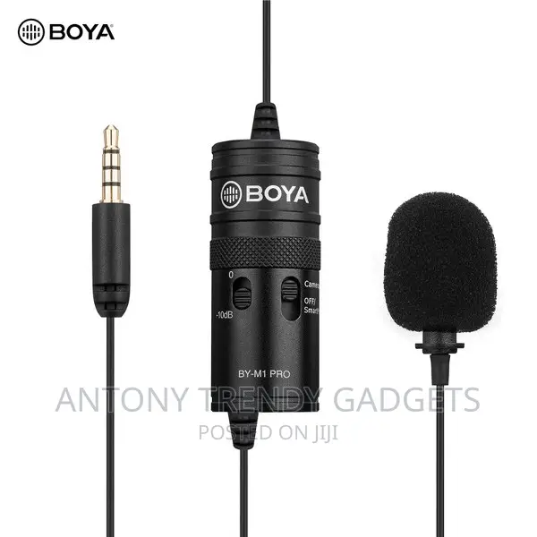 Boya by-M1 Pro Omnidirectional Lavalier Condenser Microphone