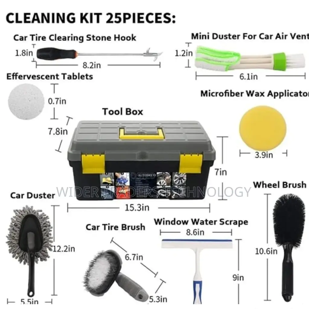 25pcs Detail Car Cleaning Tool Kit* Cleaning KIT 25pieces