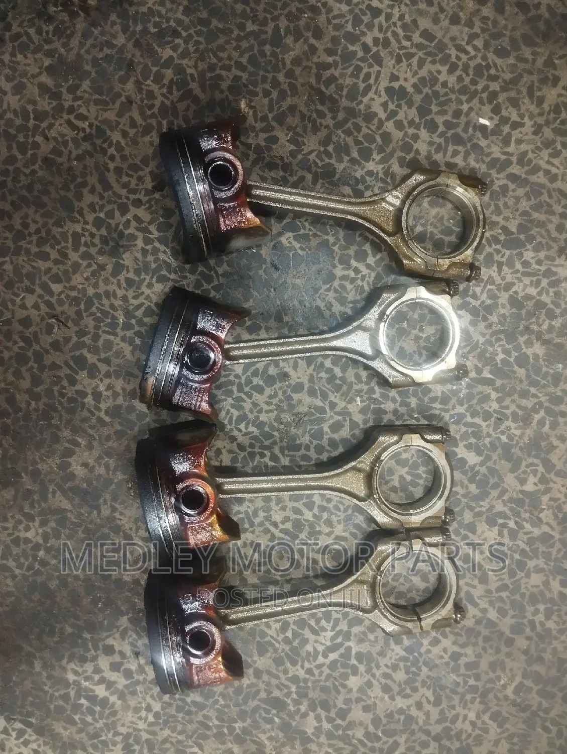 LDA Complete Pistons Honda Fit Hybrid