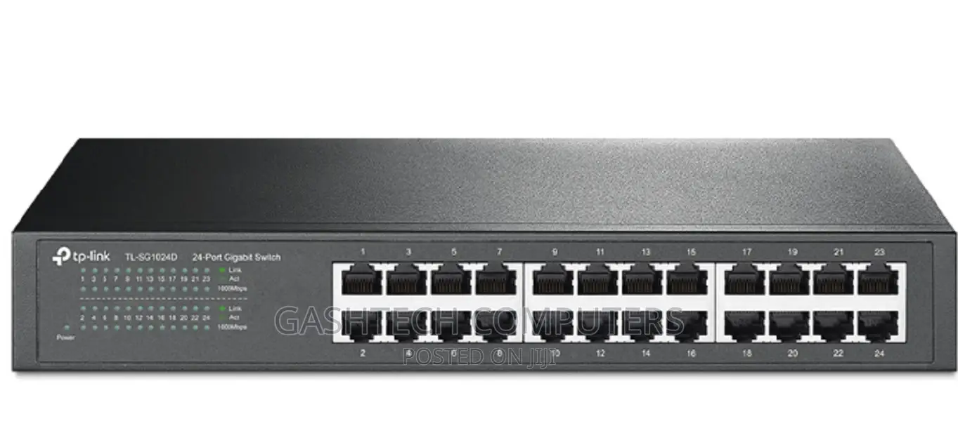 Tp-link 24-port 1000mbps Gigabit Desktop Switch - TL-SG1024D