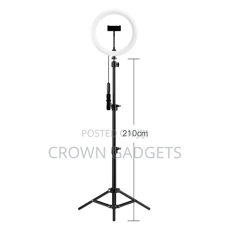 10 Inch Ring Light With Stand Tripod