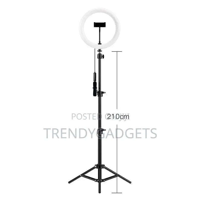 10 Inch Ring Light With Stand Tripod