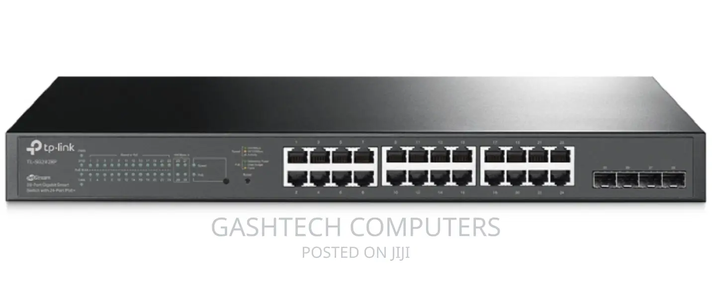 Tp-Link 28-Port 1000mbps Jetstream Gigabit Switch Tl-Sg2428p
