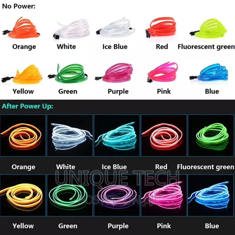 Car Dashboard Decoration Led Strip 5 M