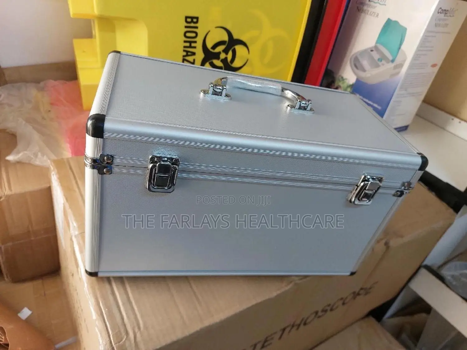 Fibre First Aid Box Empty.