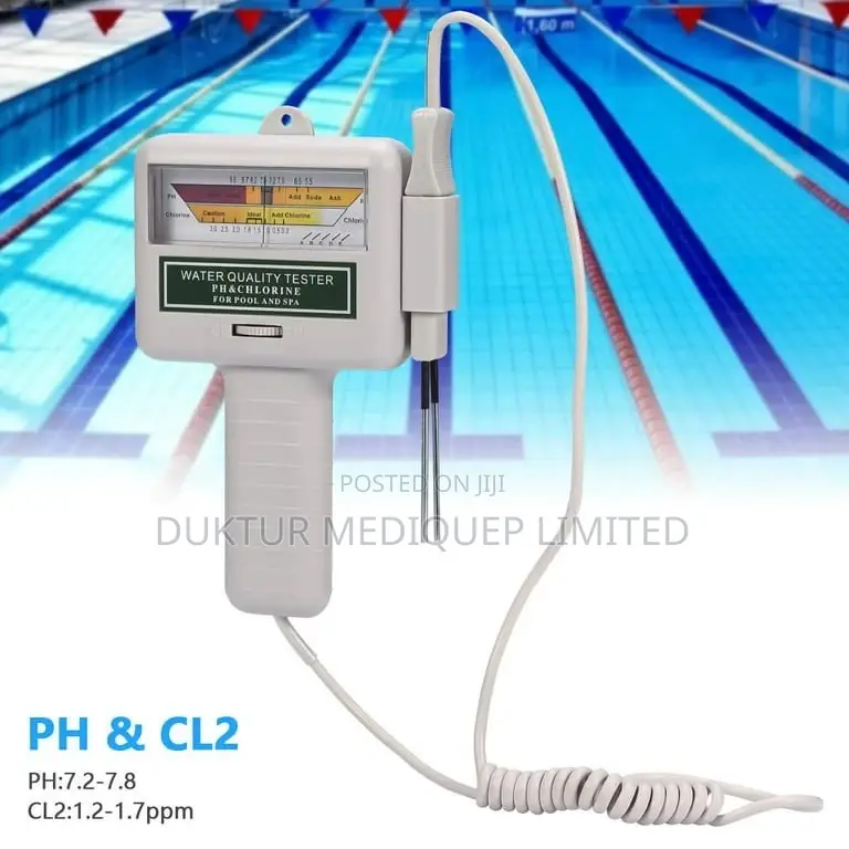 Water Quality Tester Ph And Chlorine For Pool And SPA