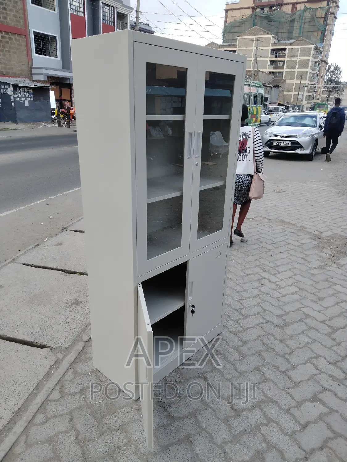 Metallic File Cabinet File Cabinet