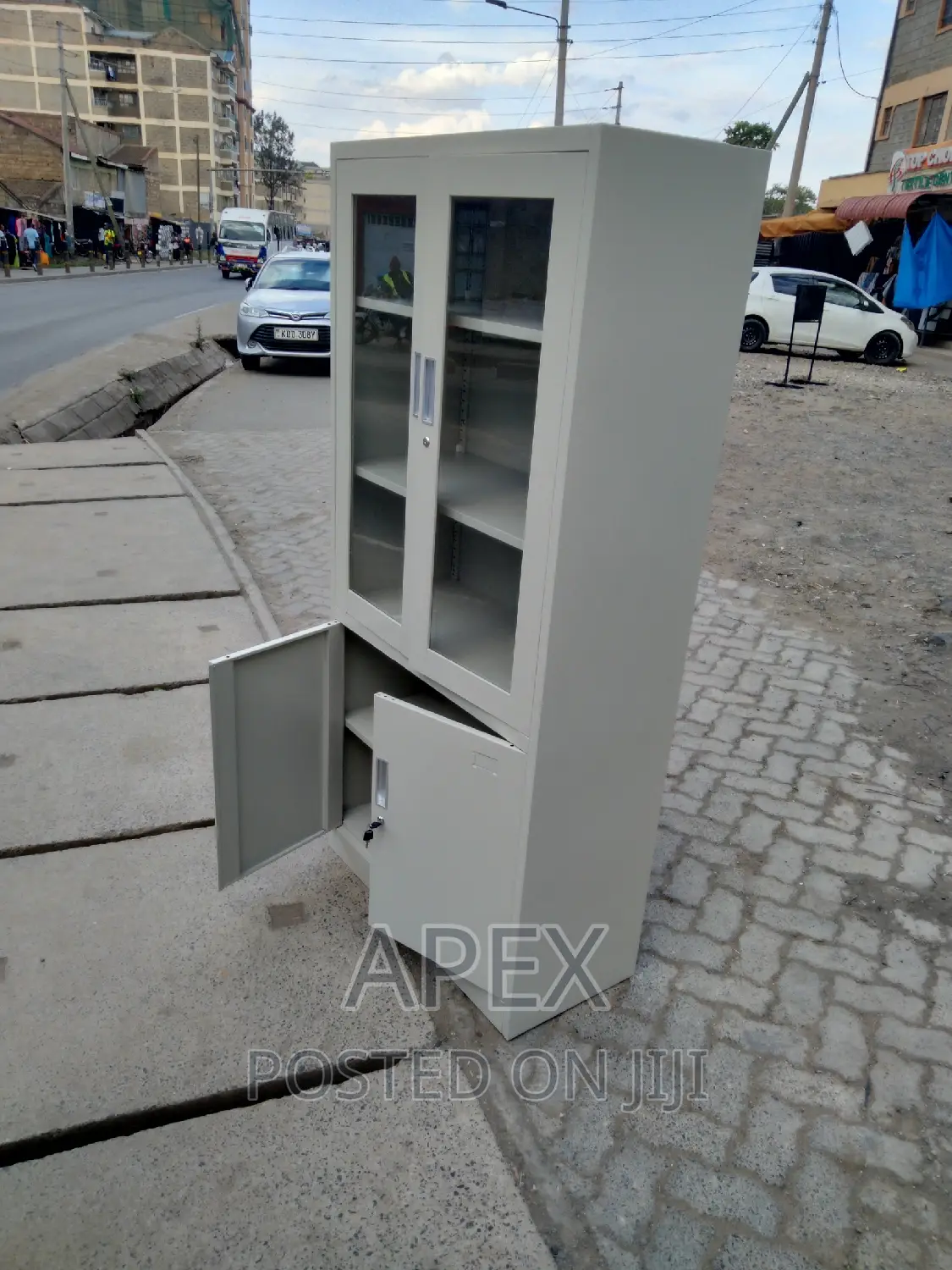Metallic File Cabinet File Cabinet