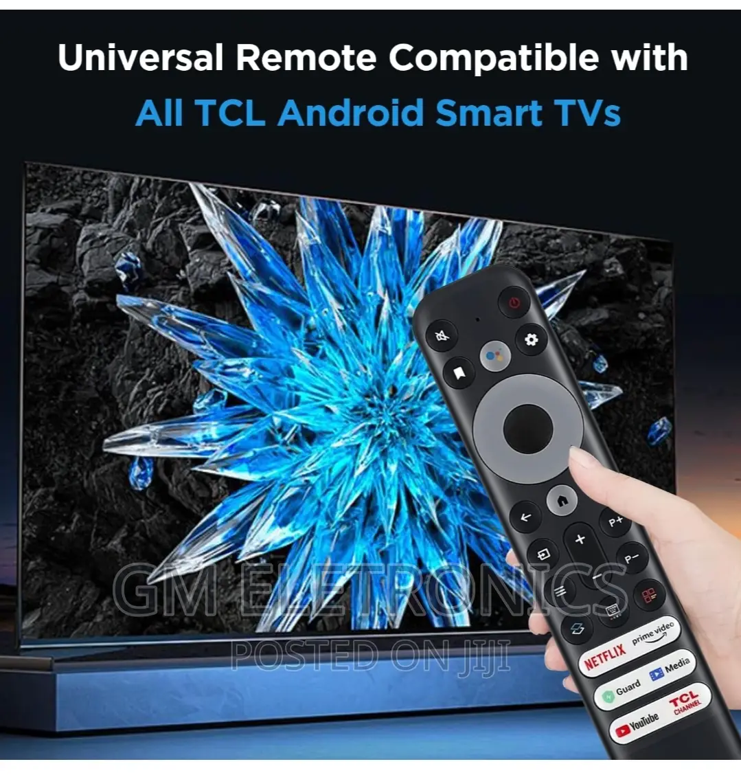 TCL Android TV Mini-Led Qled Uhd Smart TV Remote.