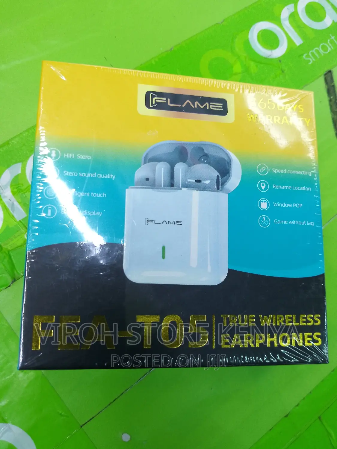 Flame T05 True Wireless Earbuds Bluetooth Airpods