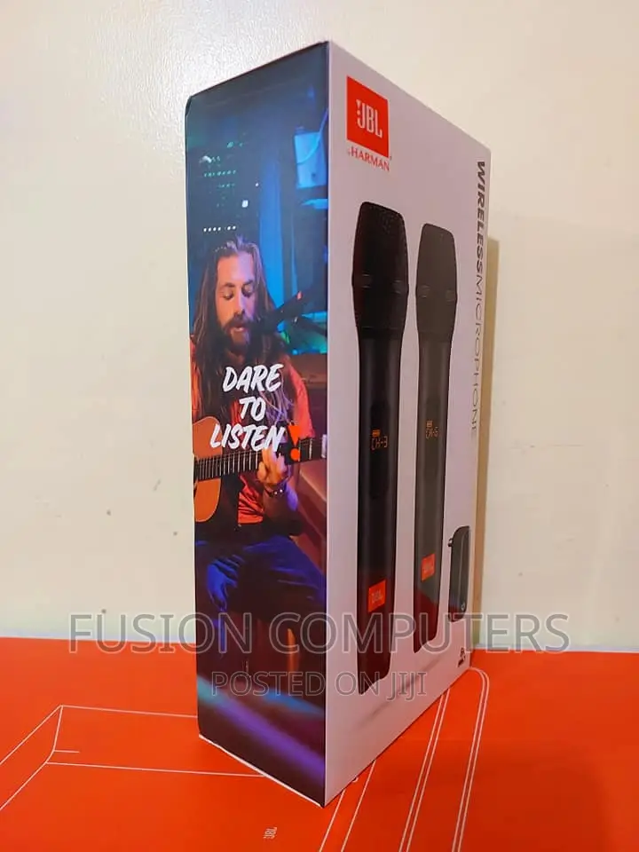 JBL Wireless Two Microphone System With Dual-Channel Receive