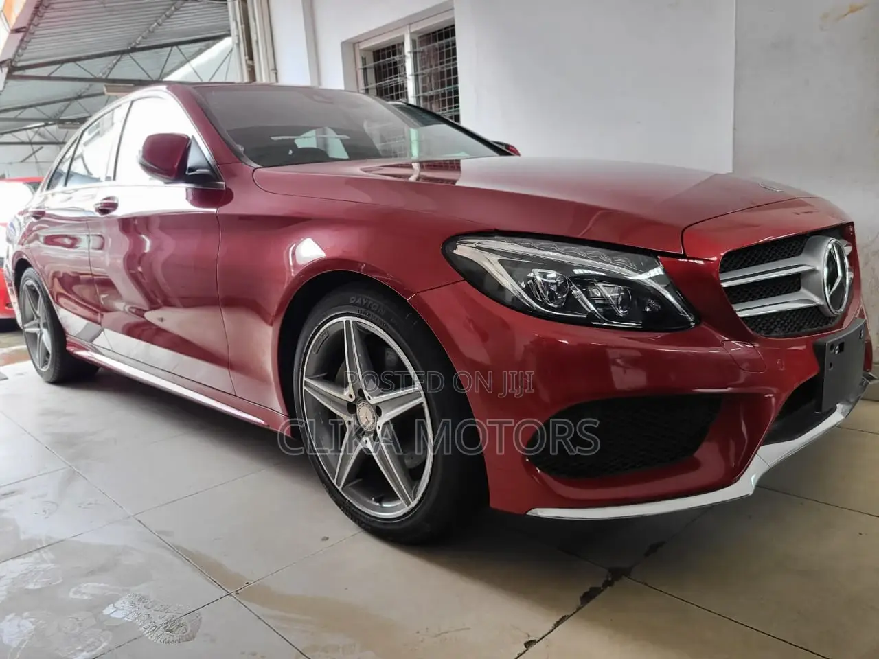 Mercedes-Benz C180 2016 Red