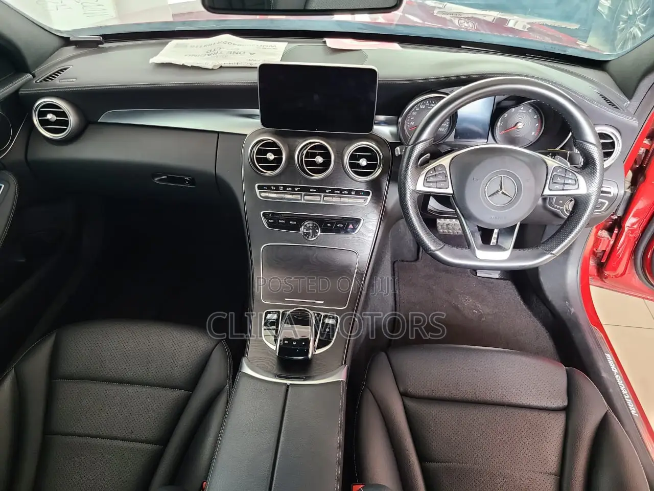 Mercedes-Benz C180 2016 Red