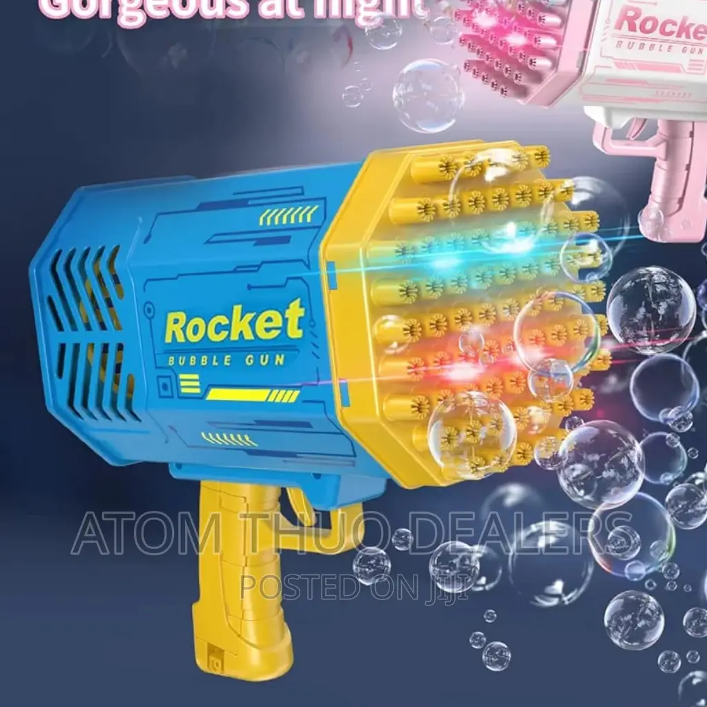 Rocket Bubble Gun