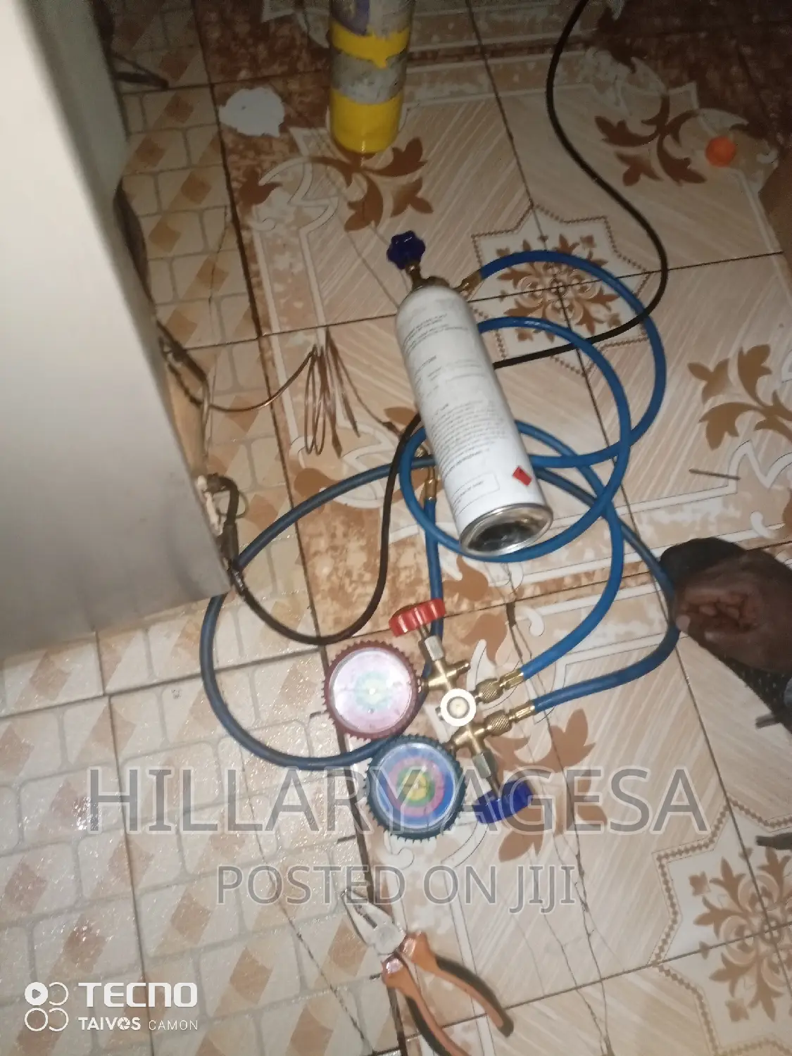 Non Frost Fridge Gas Refilling