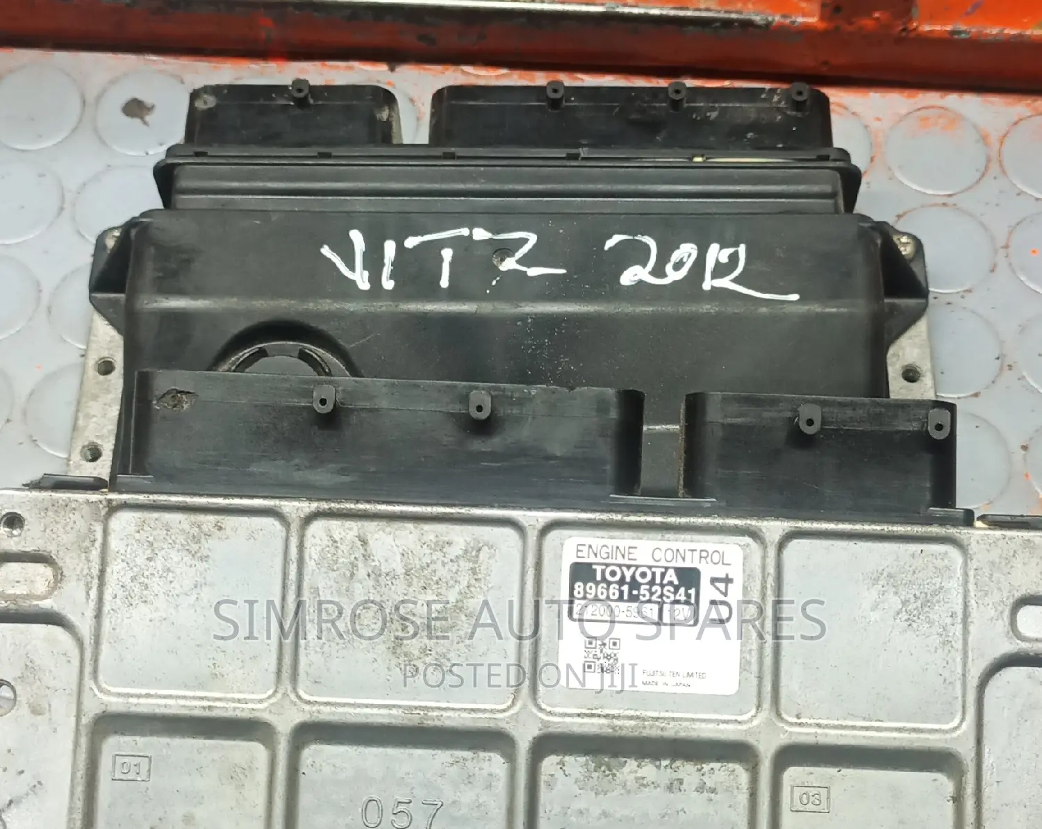 Toyota Vitz 2012 Ecu