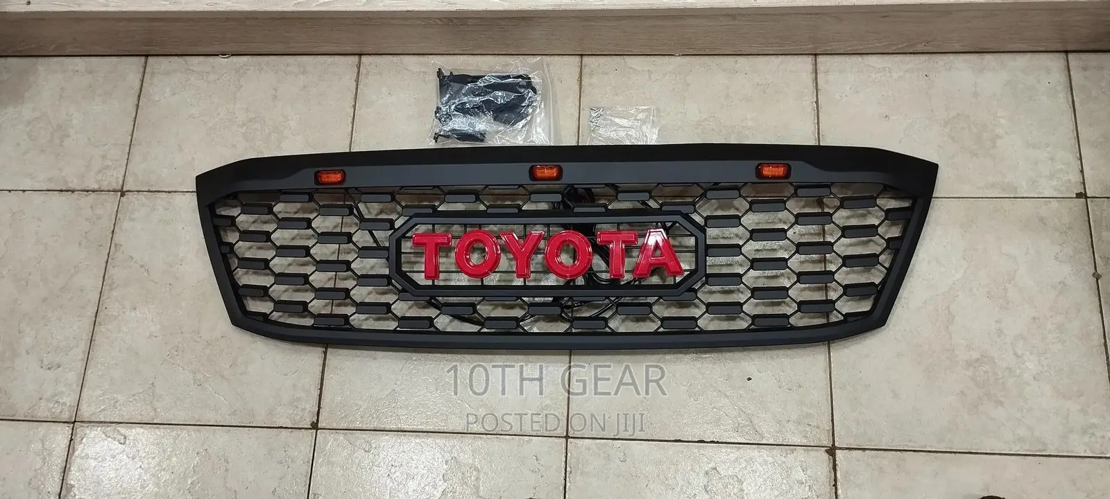 Hilux Vigo 2008 Front Grille With LED Lights