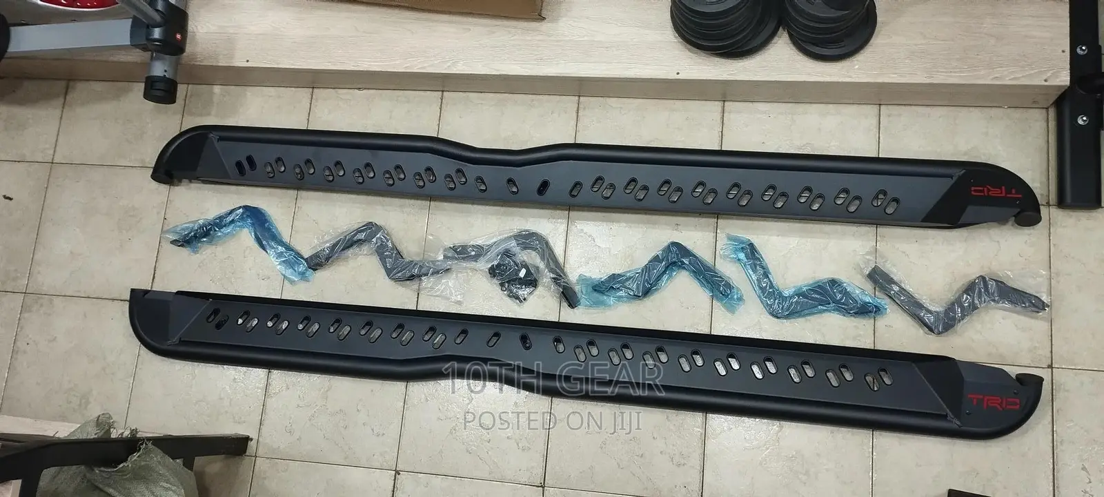 Hilux Side Steps Iron TRD Heavy Duty Side Steps