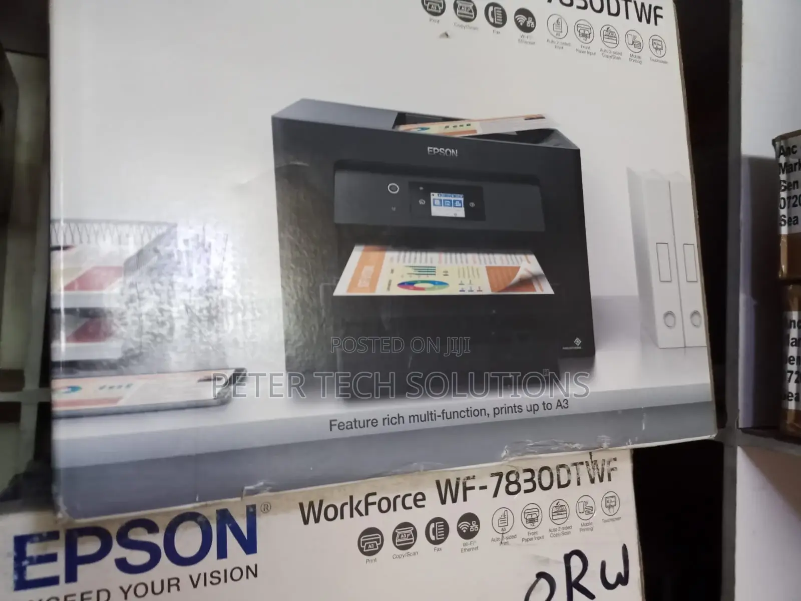 A3 Duplex Multifunction Printer WF-7830
