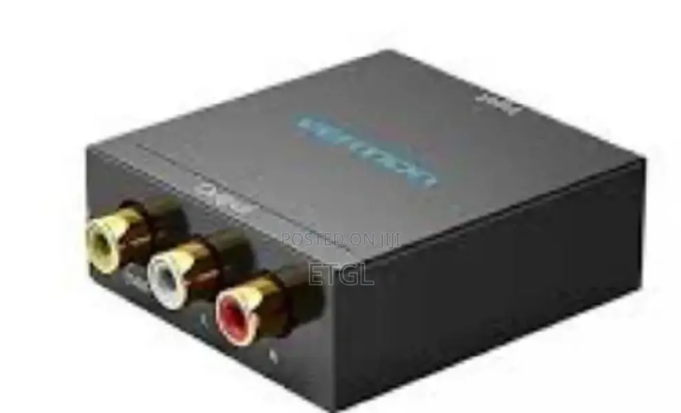 .Vention HDMI to RCA Converter Black Metal Type