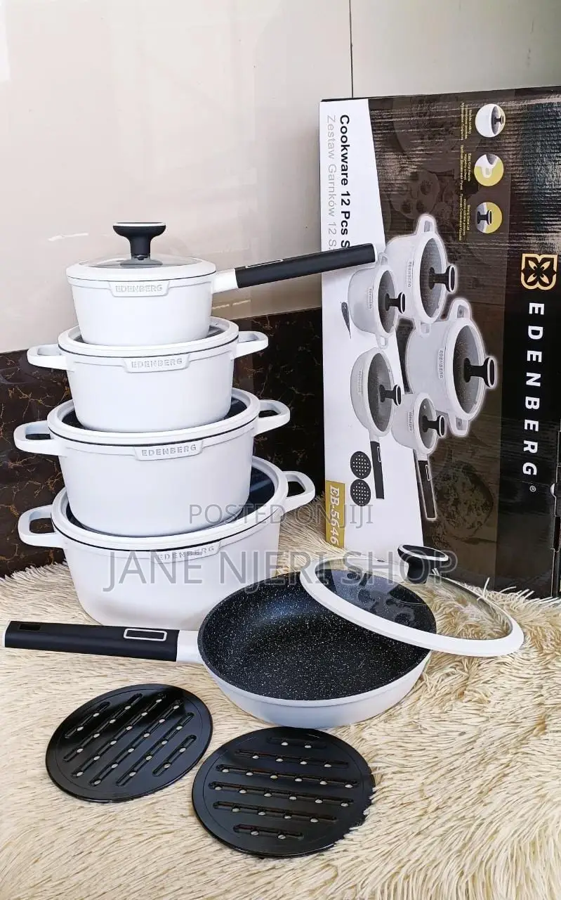 12 Pieces Edenbarge Cookware