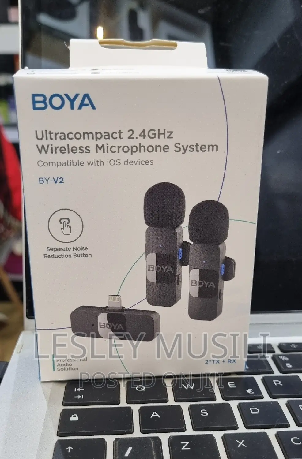 Boya BY-V20 Ultracompact 2.4 GHZ Wireless Microphone System