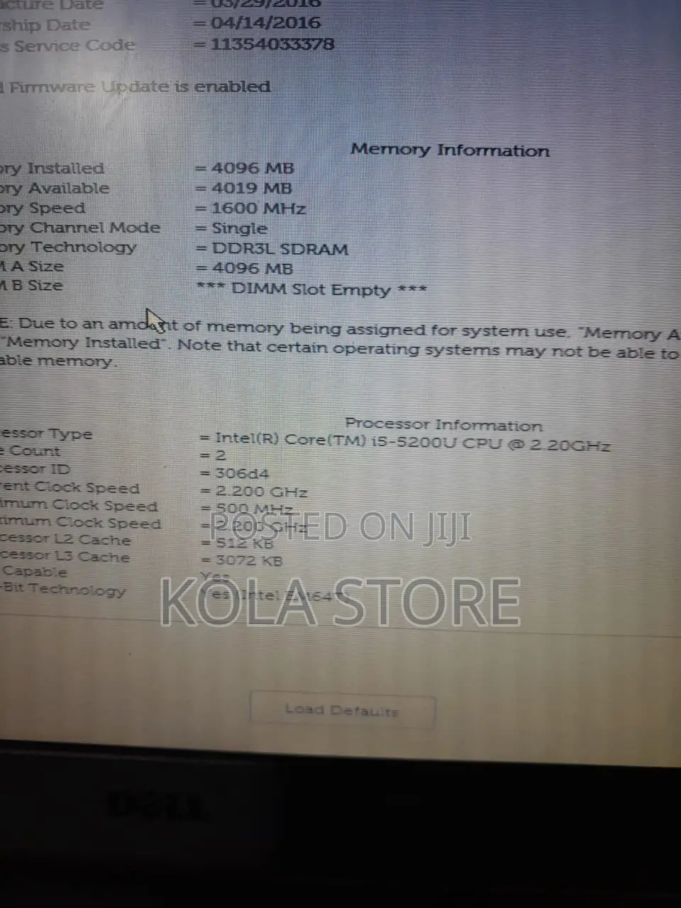 Laptop Dell Latitude 12 E7270 8GB Intel Core I5 SSD 256GB