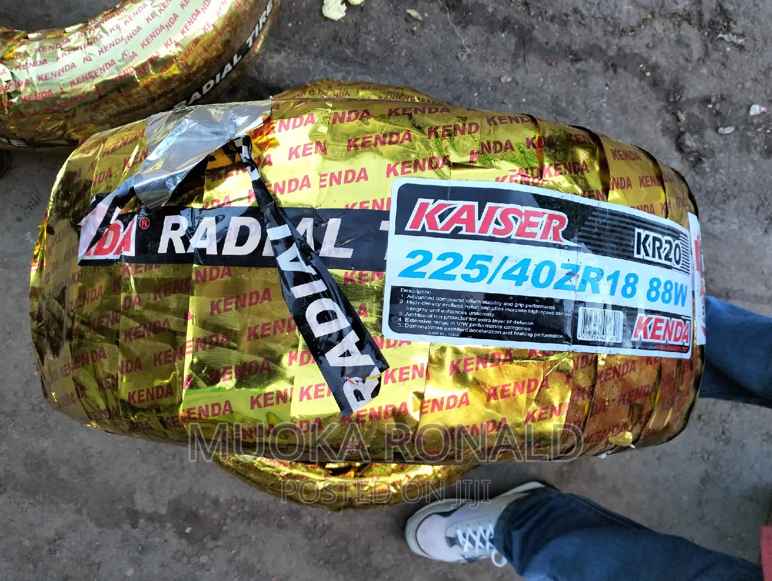 Kenda Tyre 225/40r18 ( KR20