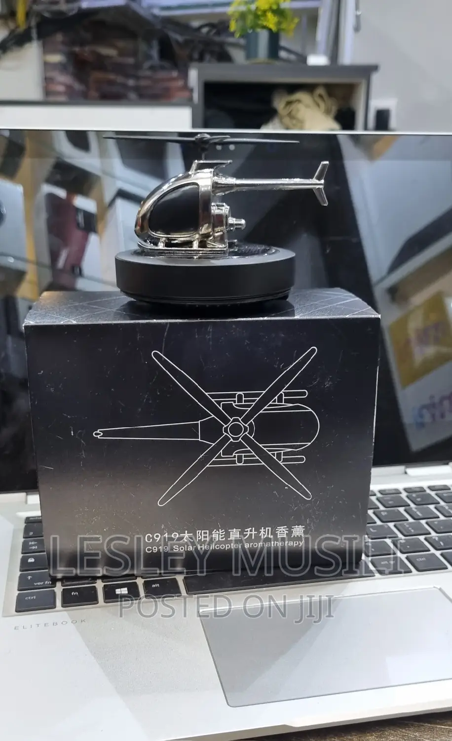 Car Solar Helicopter Air Fresheners