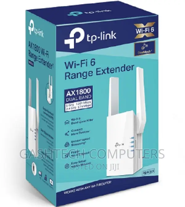 Tplink Re605x Wifi Range Extender AX1800 ' TL-RE605X