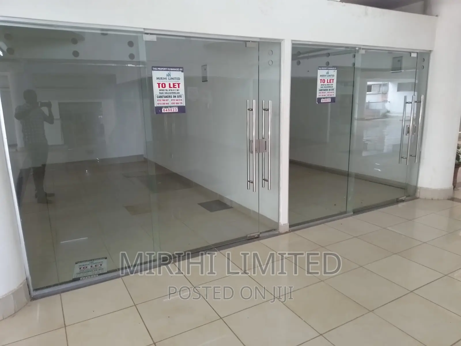 To Let Shops/Stalls