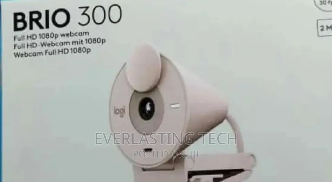 Logitech Brio 300 Full Hd Webcam Rose