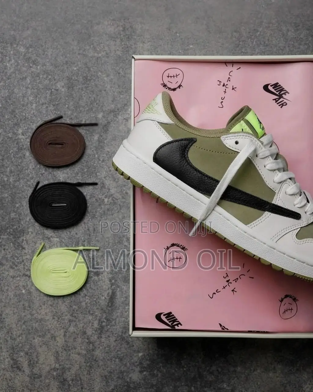 Travis Scott X Air Jordan 1 Low OG Golf