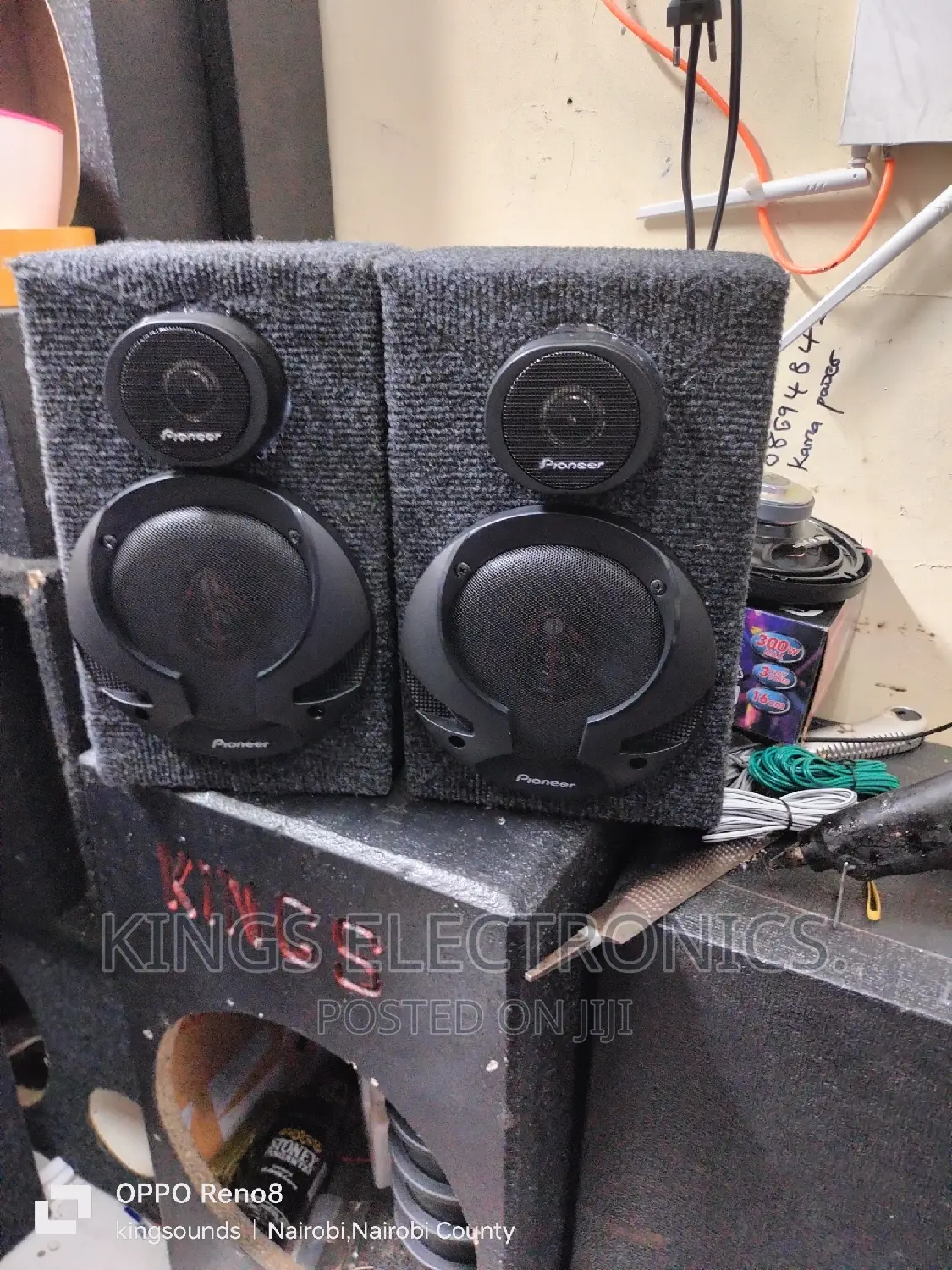Pioneer Mids 300watts With Tweeters