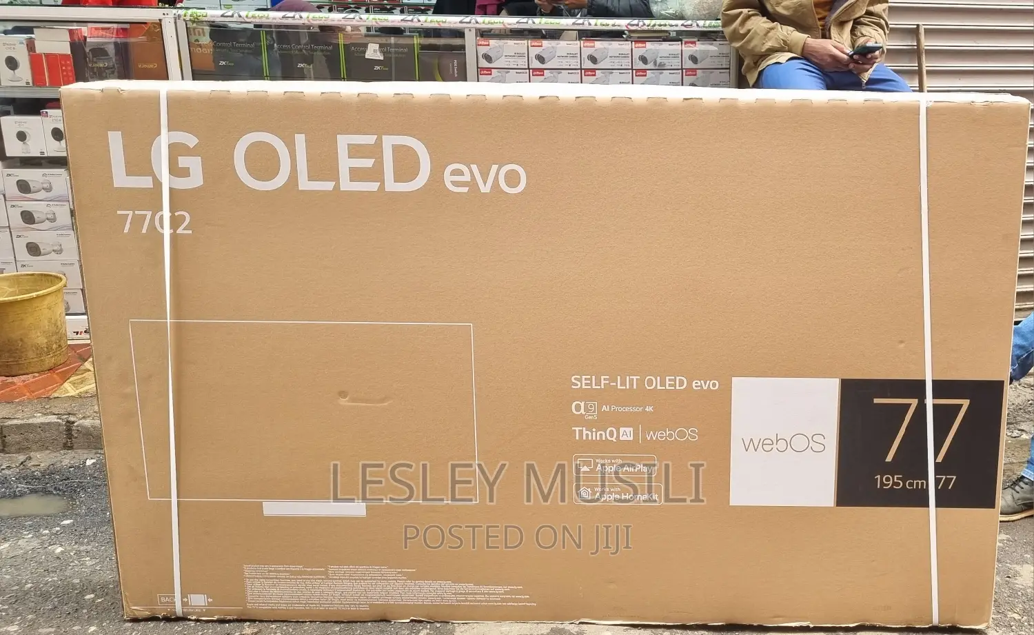 LG C2 77 Inches Class OLED Evo W/ Thinq AI