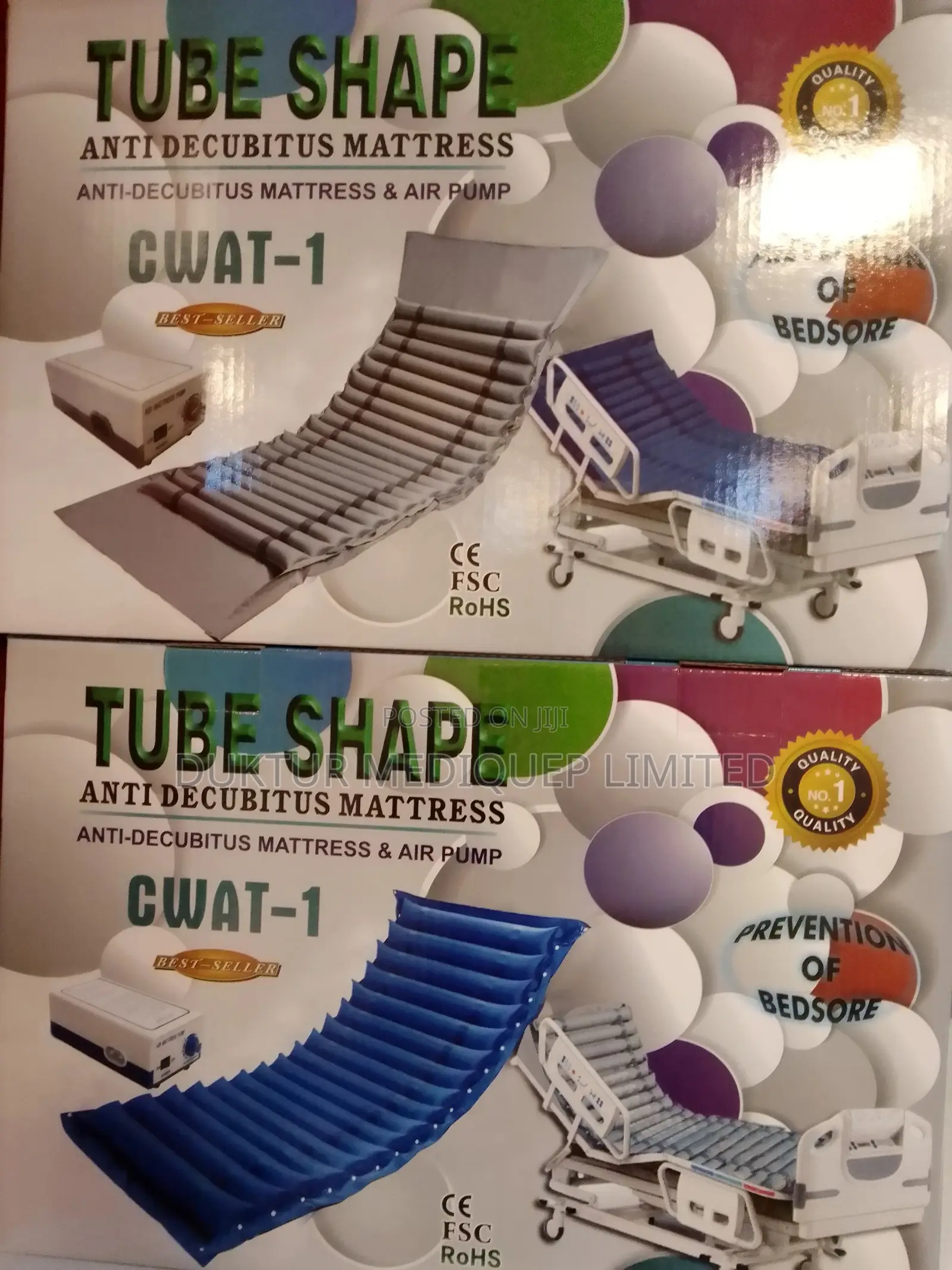 Tube Shape Ant Decubitus Mattress Prevents Bedsores