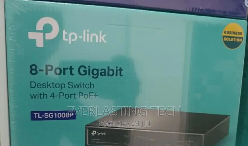 /8 Port Switch Gigabit Tplink With 4port POE +