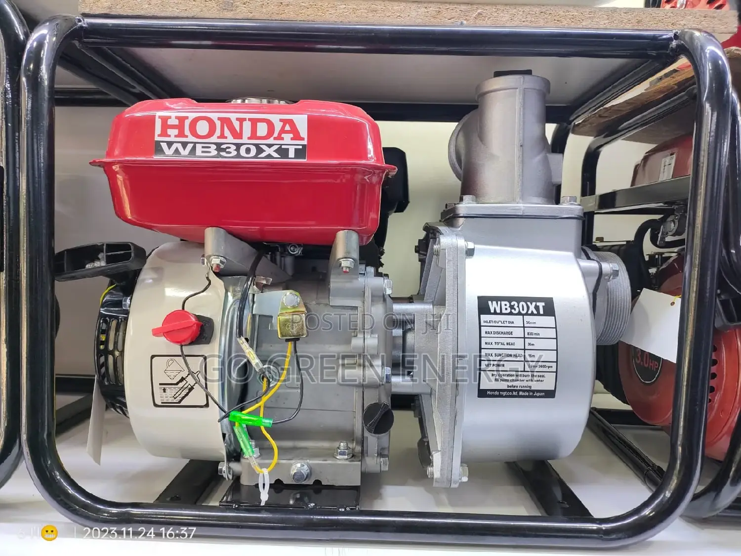 Honda Gx Water Pump 3"