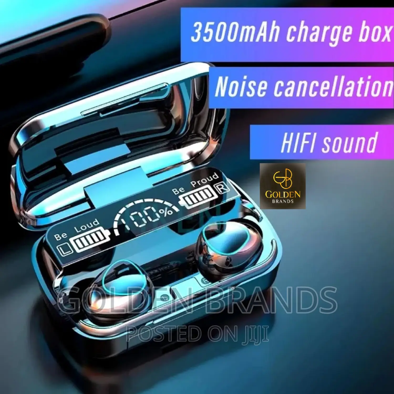 Bluetooth Earphones Earbuds With Charging Power Bank