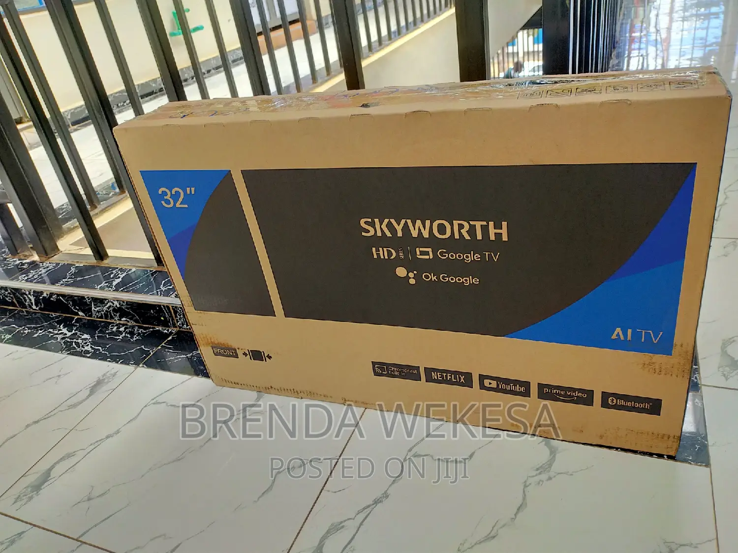 Skyworth 32" Std6600 Hd Smart Google Tv