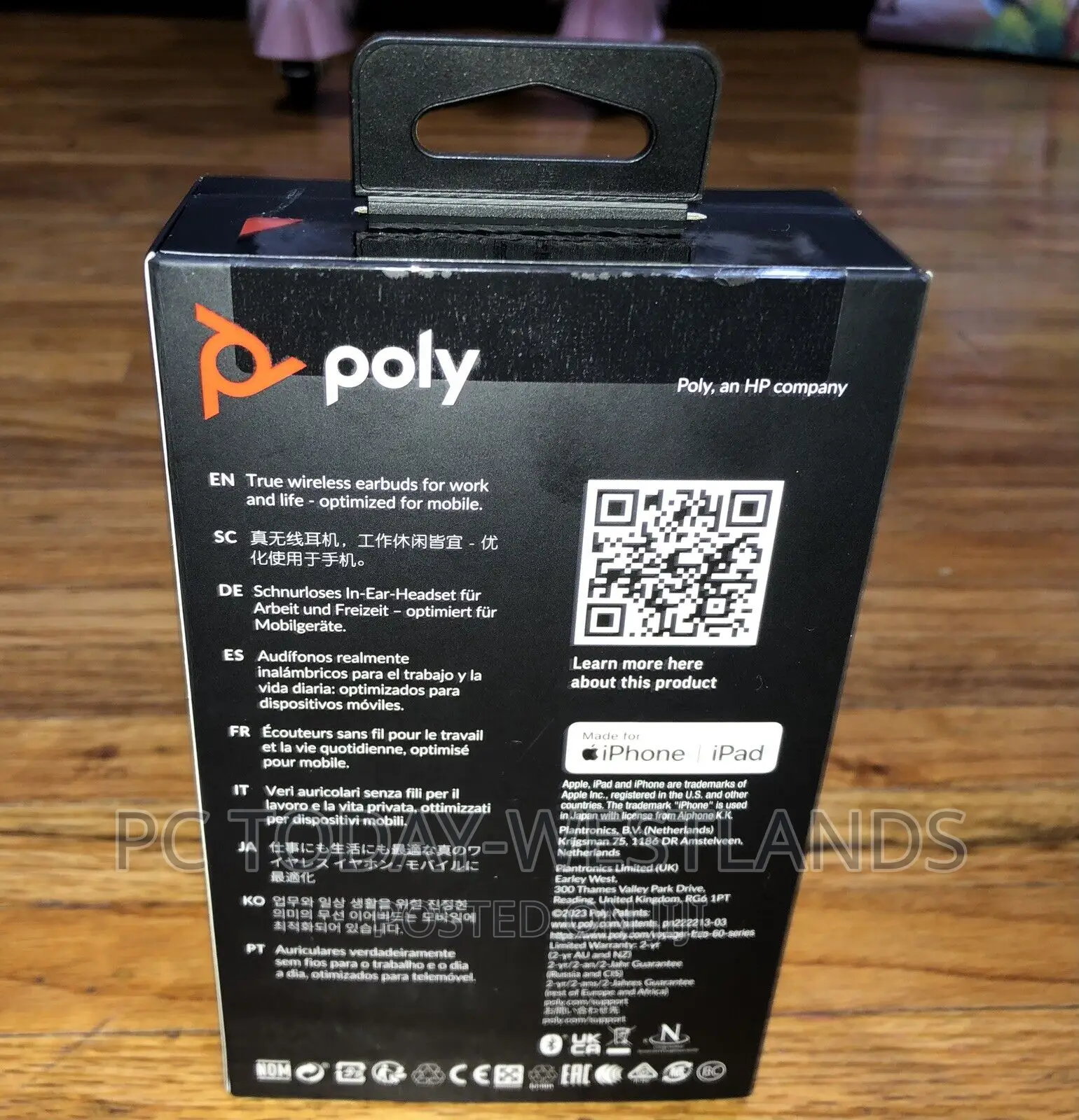 Poly Voyager Free 60 True Wireless Earbuds (Plantronics)