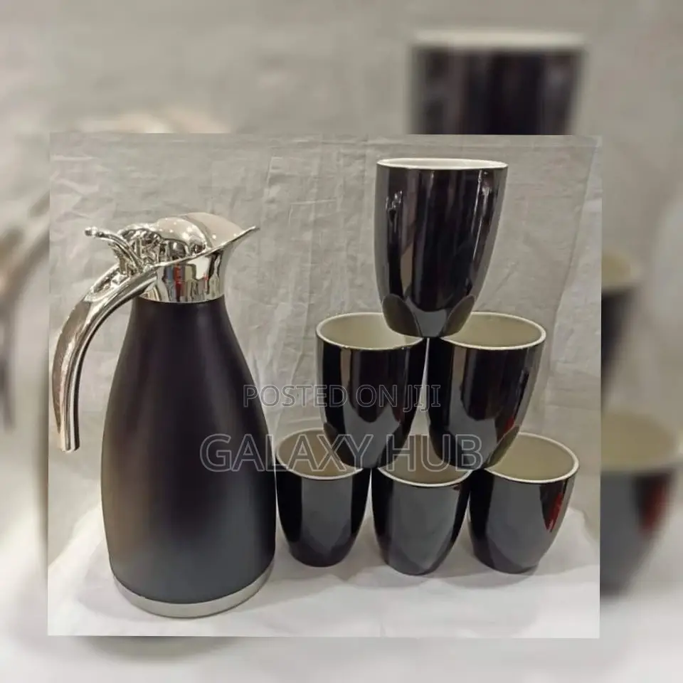 Tea Set, 7 PCS Black Tea Set