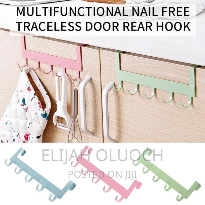 5 Slot Over the Cabinet Door Hanger