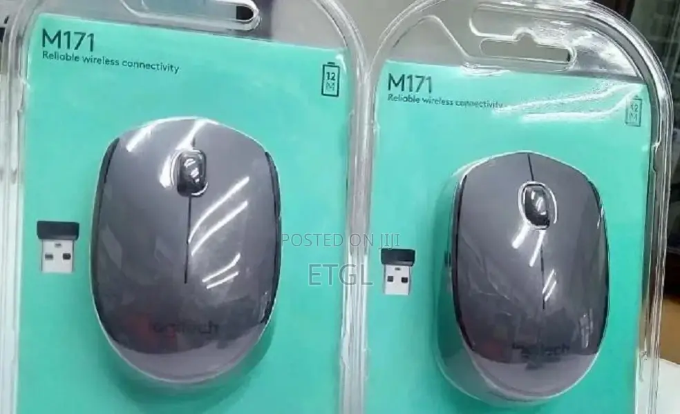 -Logitech Wireless Mouse M171 - Black