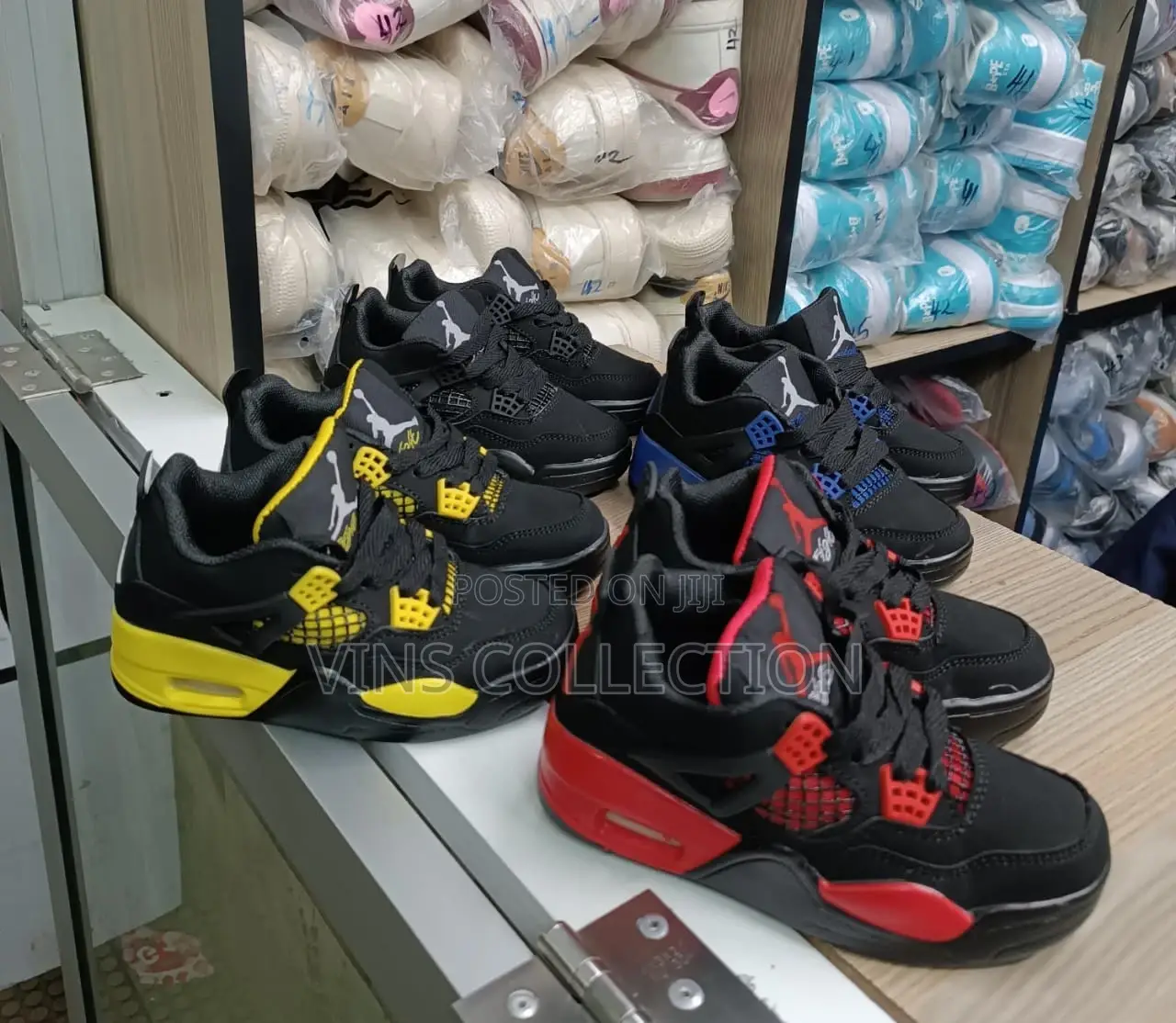 Kids Jordan 4 Sneakers