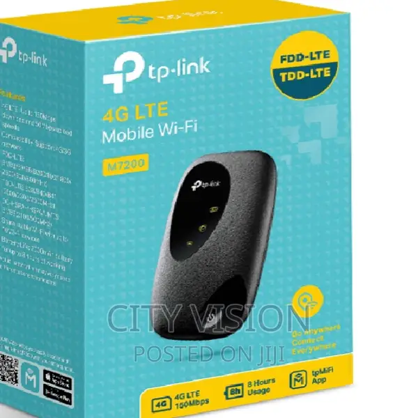TP-LINK 4GLTE Mobile Wi-Fi -Tl-M7200 Tl-M7200!