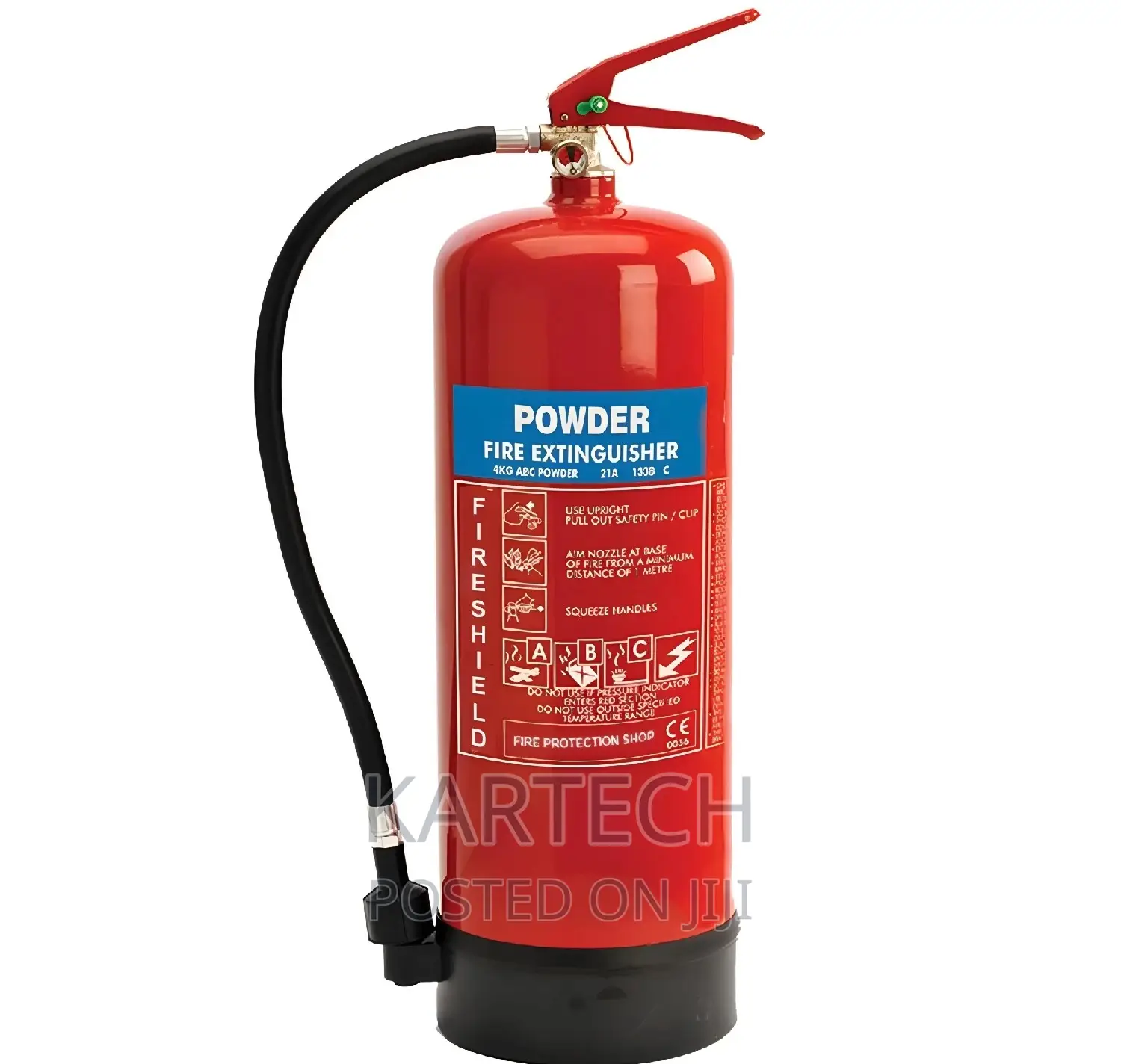 DP Fire Extinguisher 4kg + Vat
