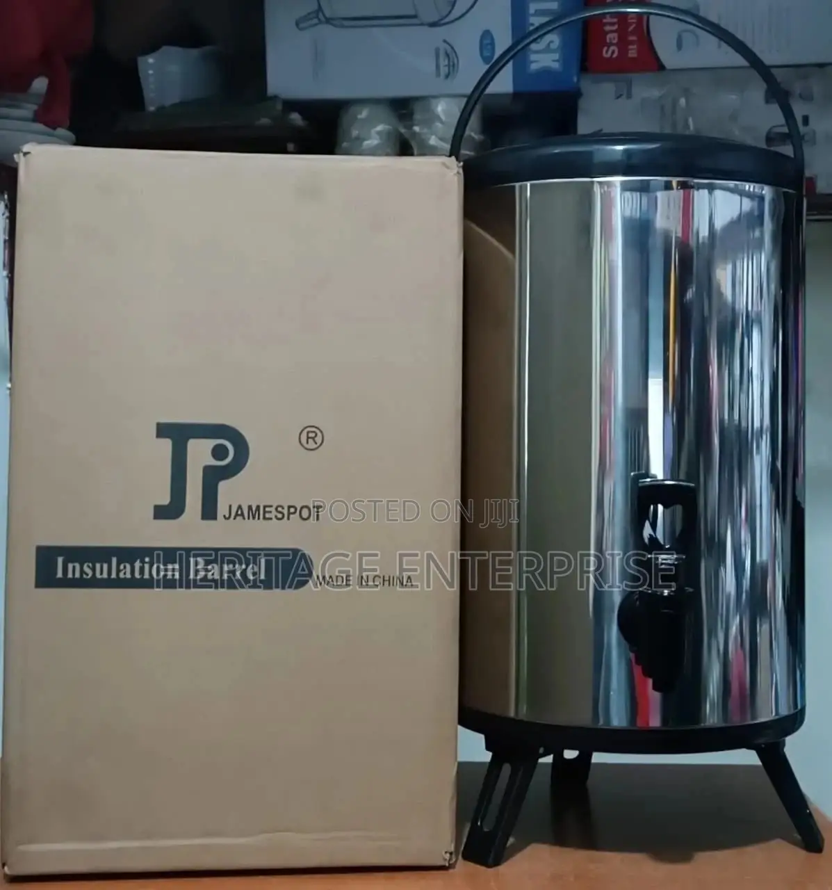 Tea Urn Stainless Steel 10L Silver