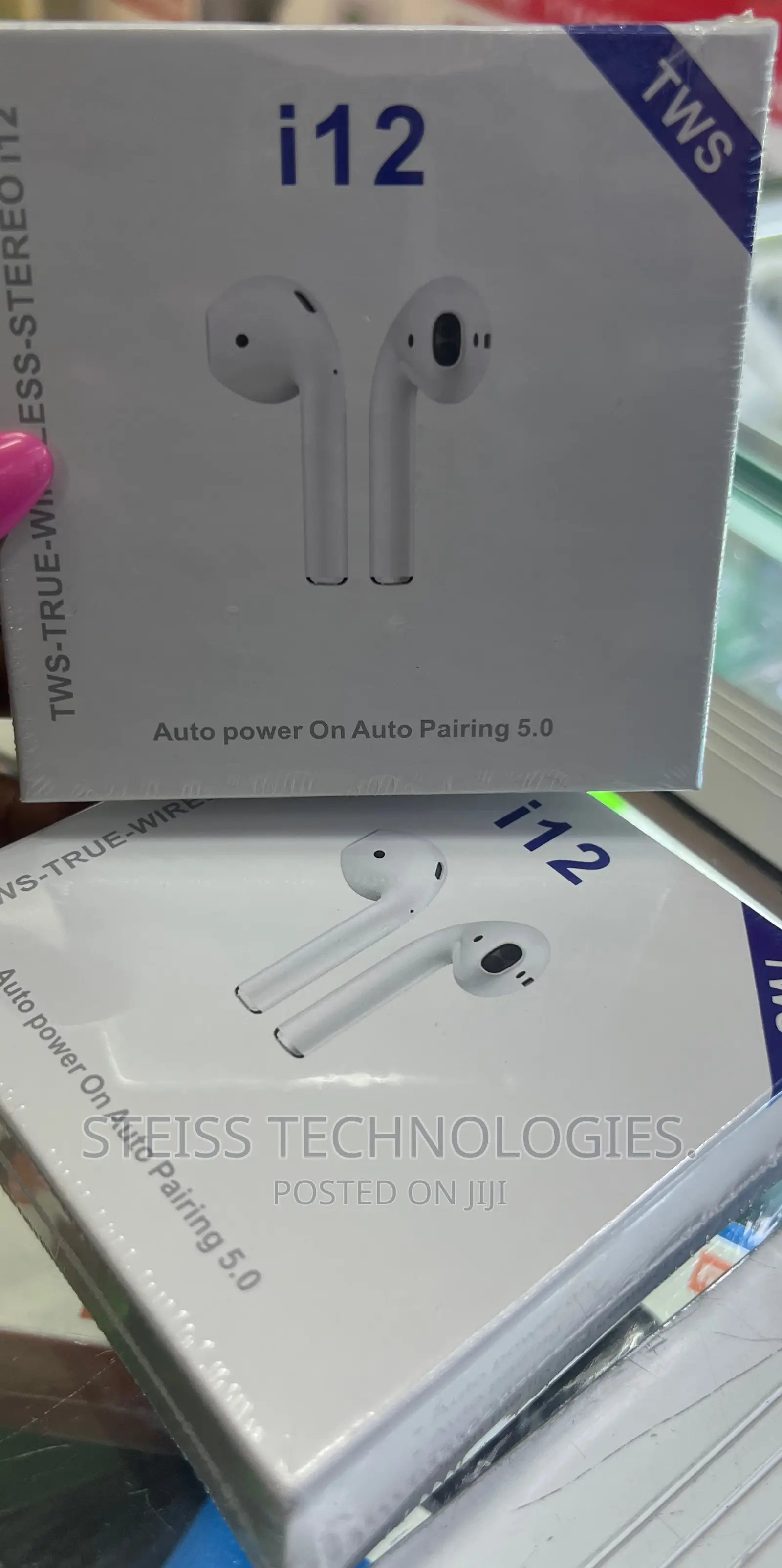 I12 Wireless Bluetooth Earbuds