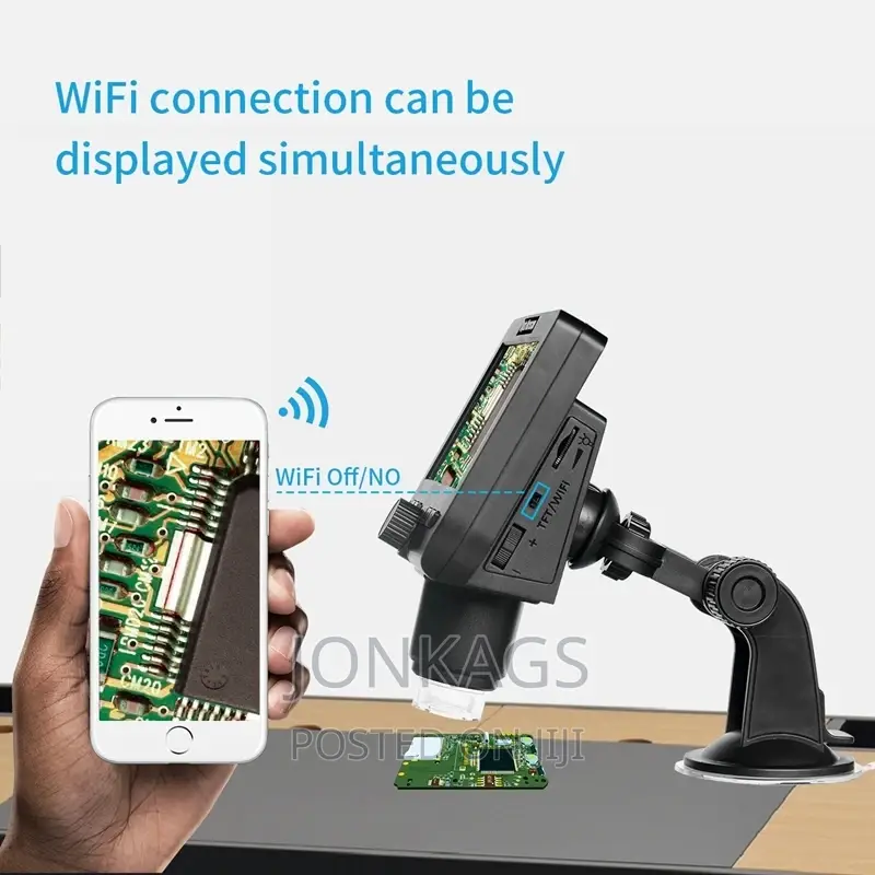 Digital Microscope With Wifi Connect